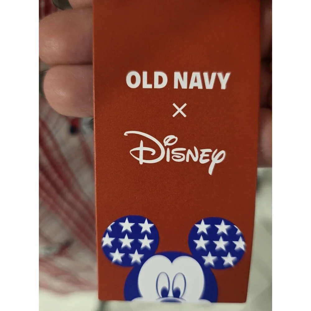 Disney Old Navy Collabs NWT 2X Women's Minnie Mouse Red Plaid Top